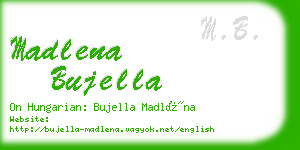 madlena bujella business card